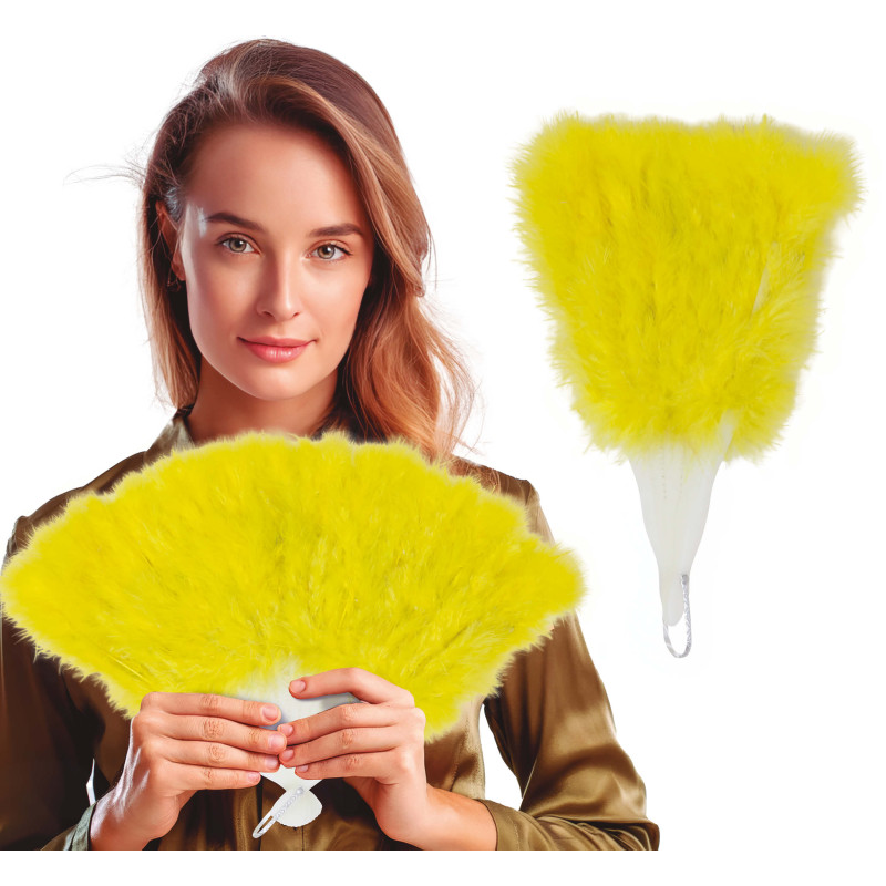 Žltý pierkový vejár